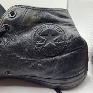 Converse Chuck Taylor All Star Leather High Top Total Eclipse Men's Size 9.5